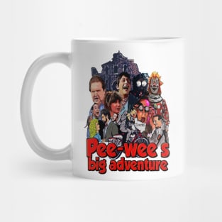 Pee wee herman tee Big adventure 80s movie Mug